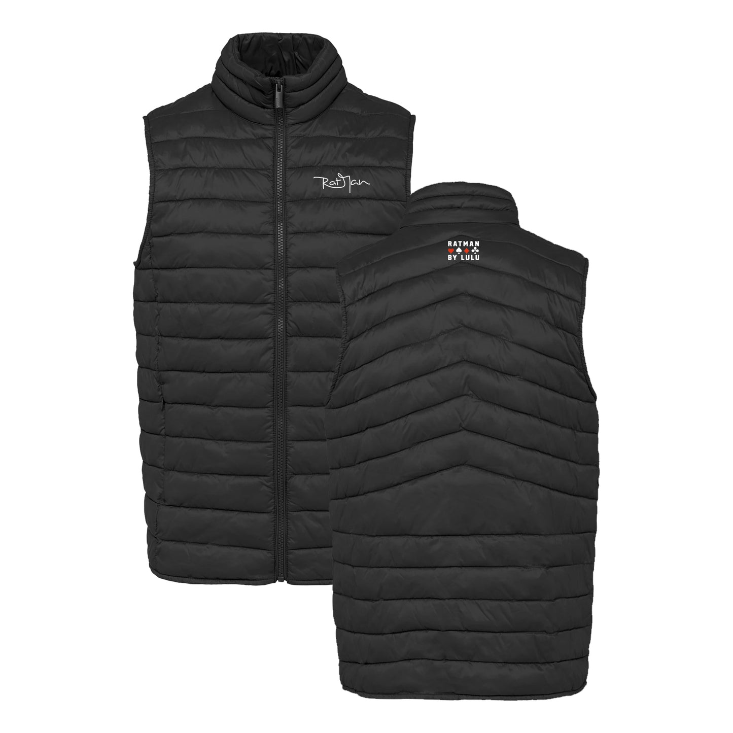 Doudoune Sans Manches Black pour Homme