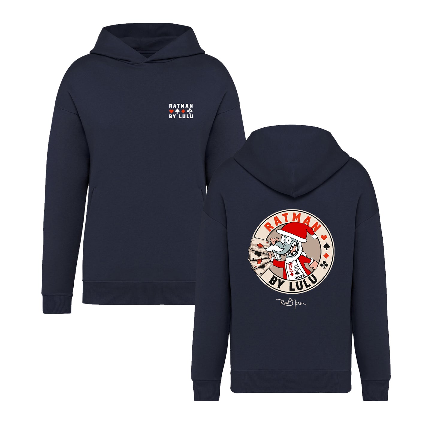 Hoodie Oversize Navy Edition Noel
