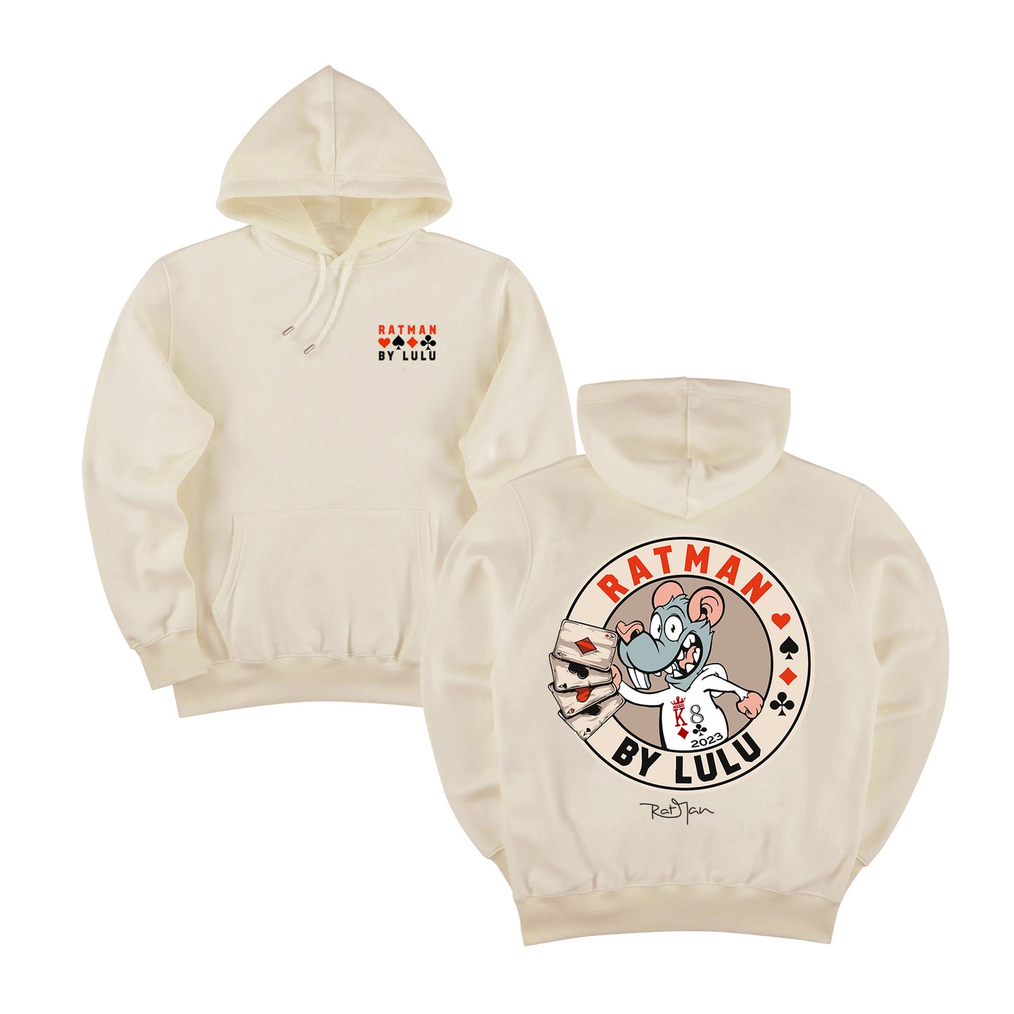 Cream Hoodie