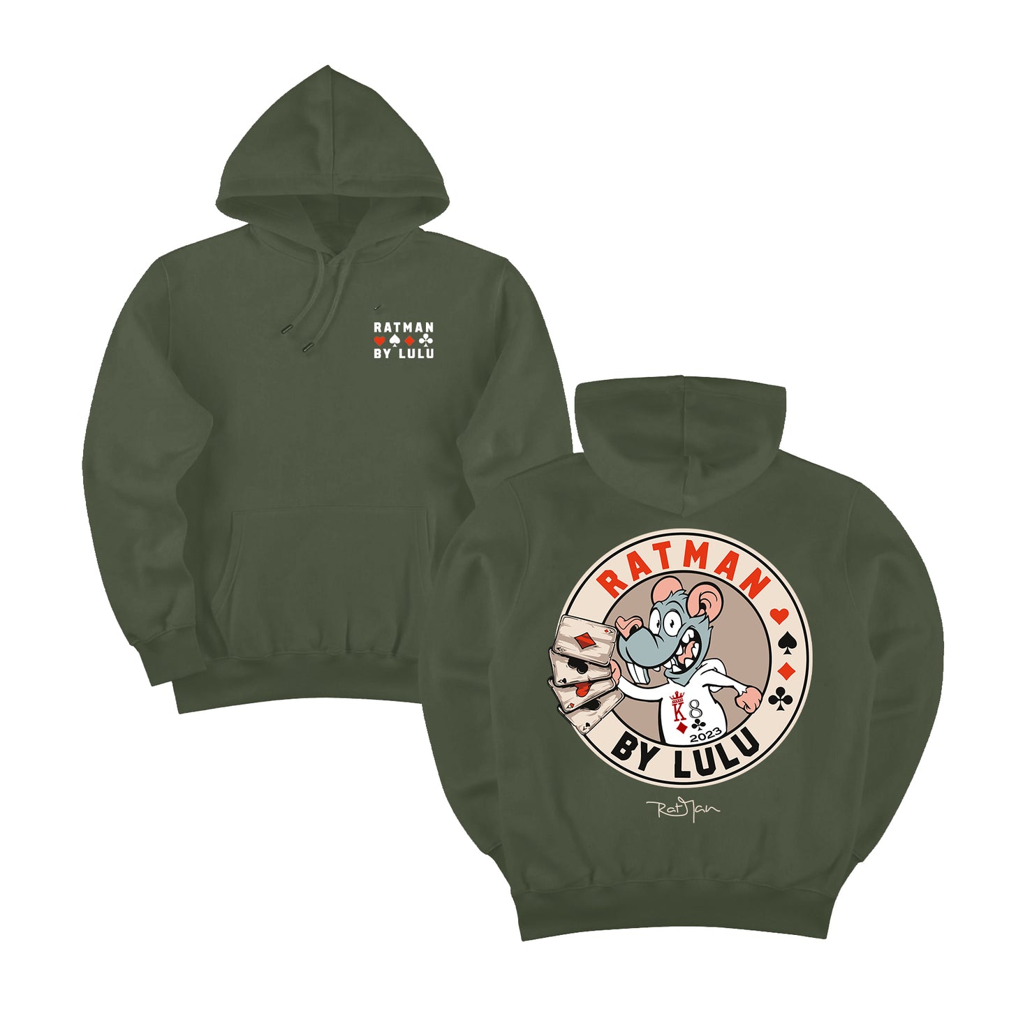 Kaki Hoodie