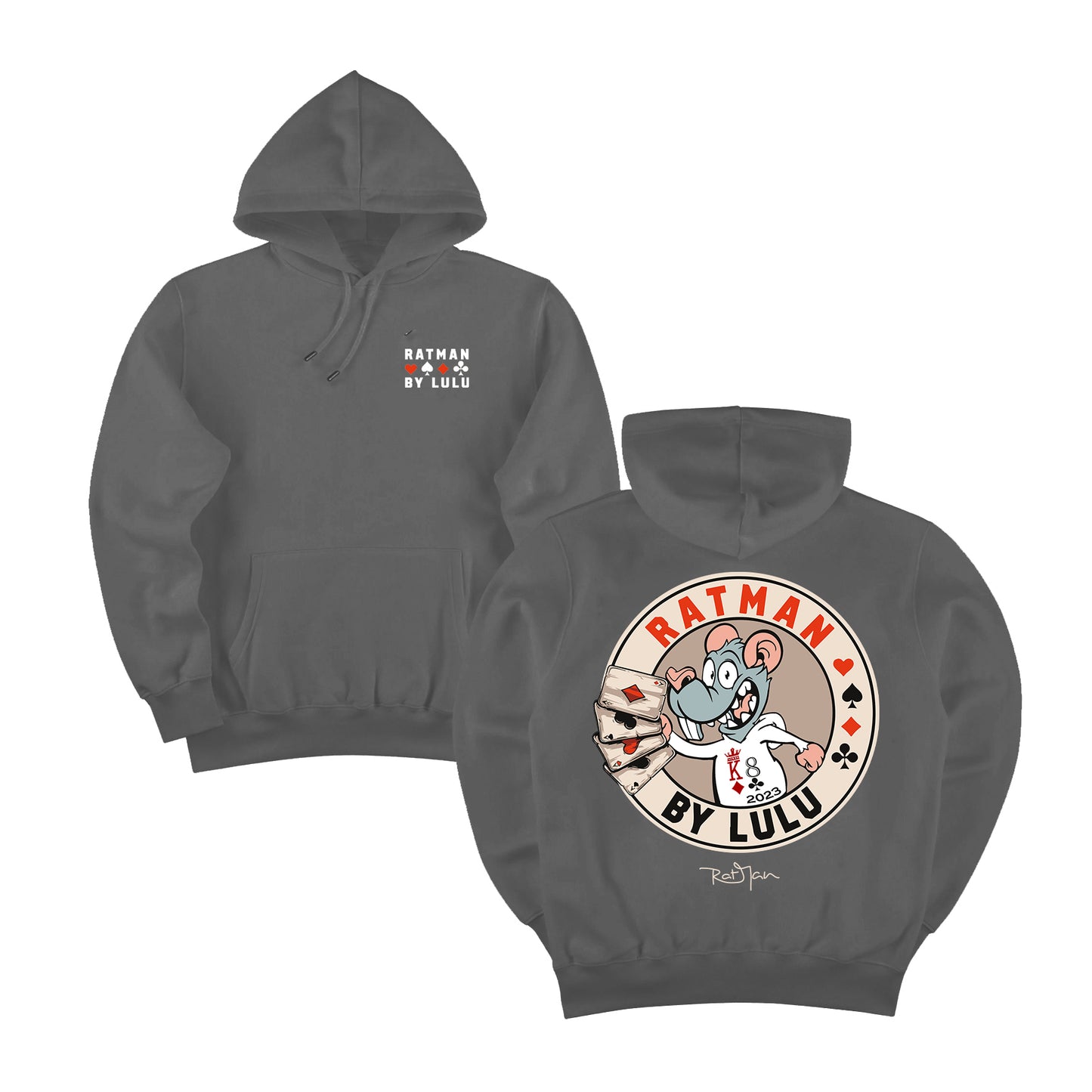 Dark Grey Hoodie