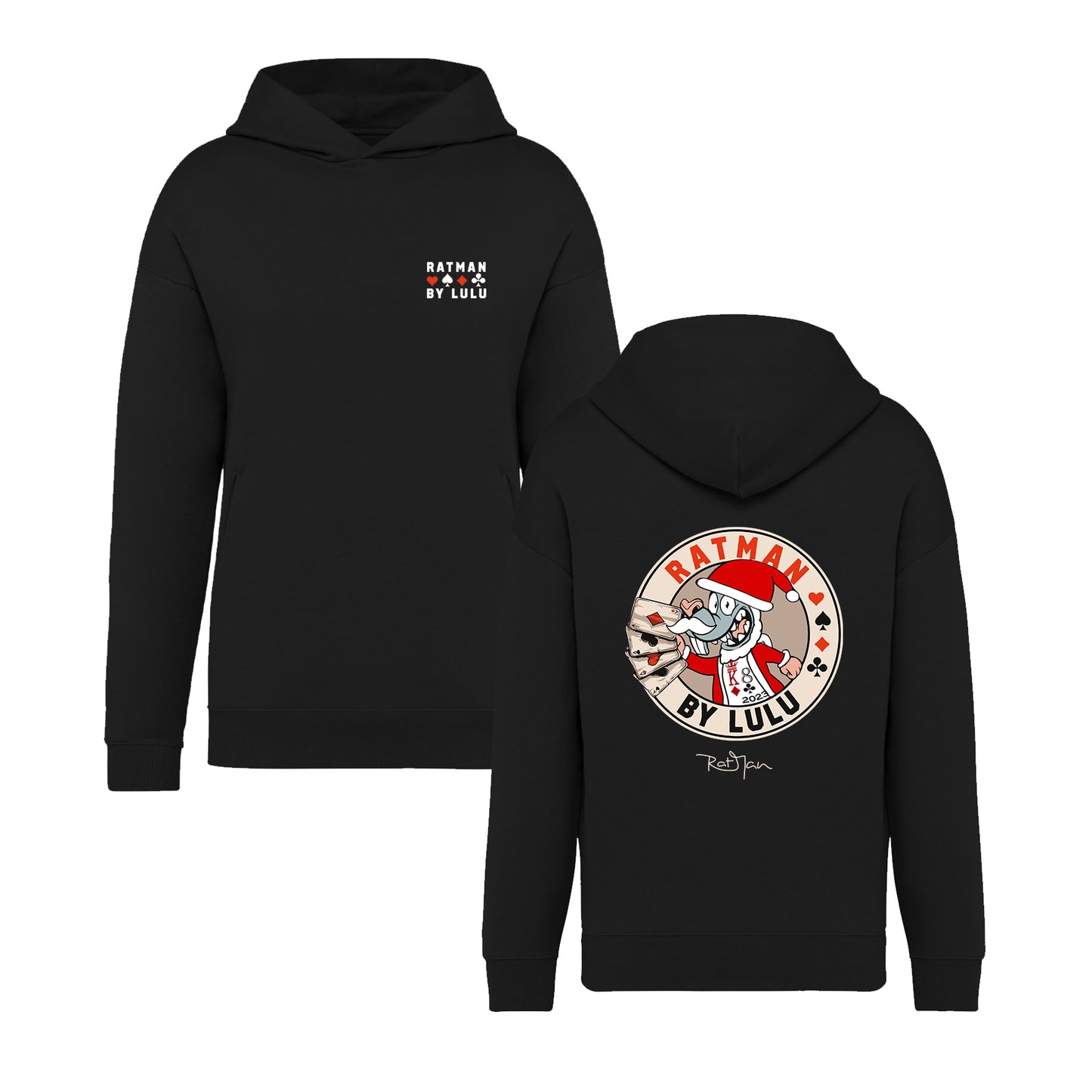 Hoodie Oversize BLACK Edition Noel